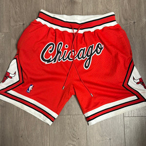 Just DON NBA   "Chicago" shorts